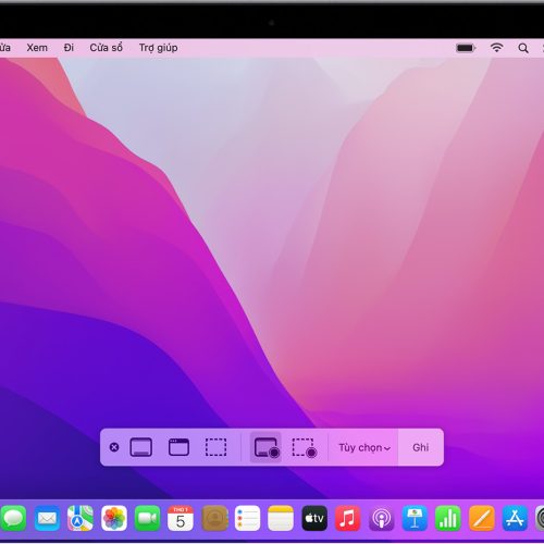 Những Phần Mềm Quay Màn Hình Trên MacBook